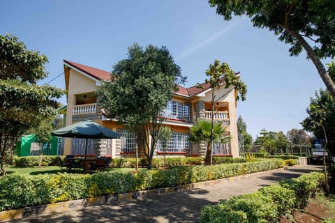 Property building, Garden view