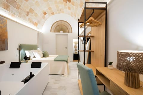 Property building, Living room, Bedroom