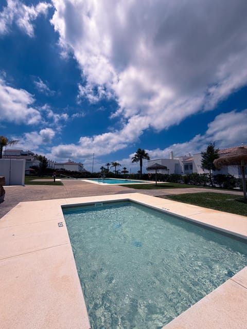 Property building, Off site, Garden, Garden view, Swimming pool, Sunset