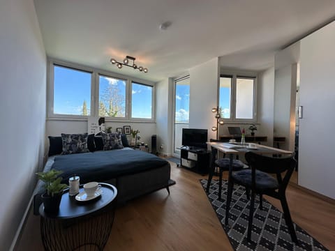 Living room, Dining area, Bedroom