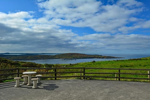 Patio, Natural landscape, Sea view
