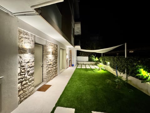 Property building, Garden view
