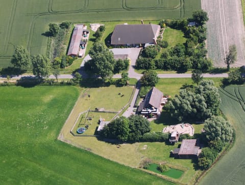 Property building, Natural landscape, Bird's eye view