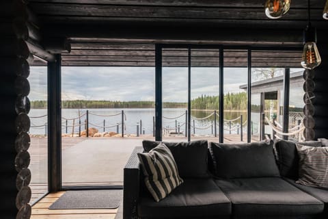 Patio, Natural landscape, View (from property/room), Seating area, Lake view