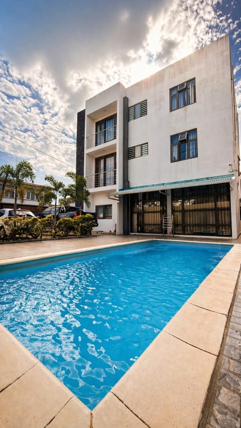 Property building, Pool view, Swimming pool, Swimming pool