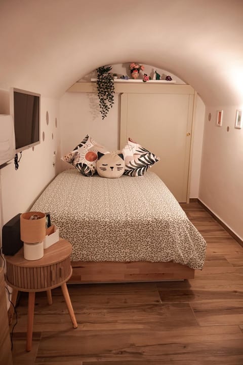 Bed, TV and multimedia, Photo of the whole room