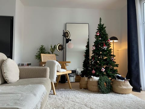 Living room, heating