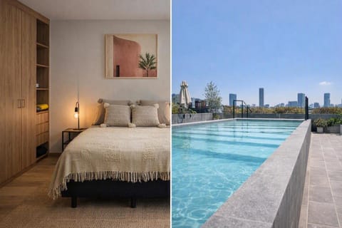 Photo of the whole room, Swimming pool