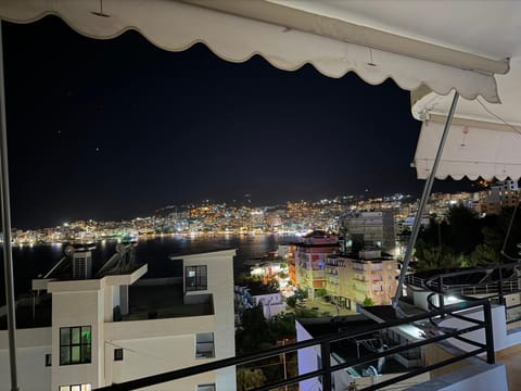Night, Balcony/Terrace, Sea view