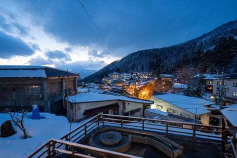 Natural landscape, Winter, Mountain view