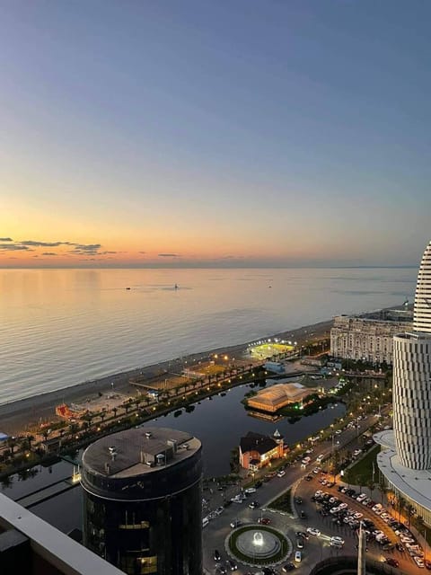 City view, Sea view, Sunset
