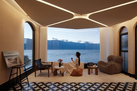 Natural landscape, Balcony/Terrace, Sea view