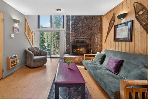 Day, Natural landscape, Living room, fireplace, furniture