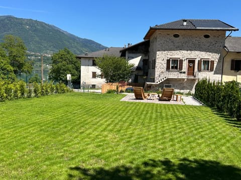 Property building, Garden, Garden view
