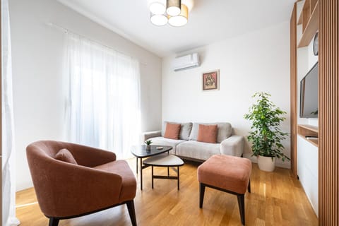 TV and multimedia, Living room, Seating area, air conditioner