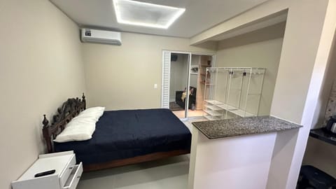 Bed, Bedroom, air conditioner