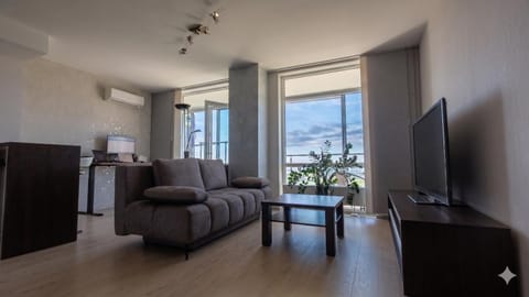 Living room, air conditioner