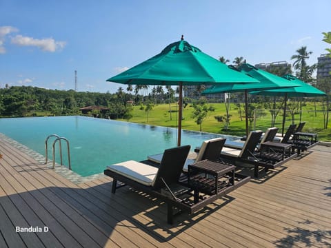 Natural landscape, Pool view, Swimming pool, sunbed