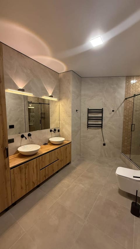 Shower, Toilet, Bathroom, towels