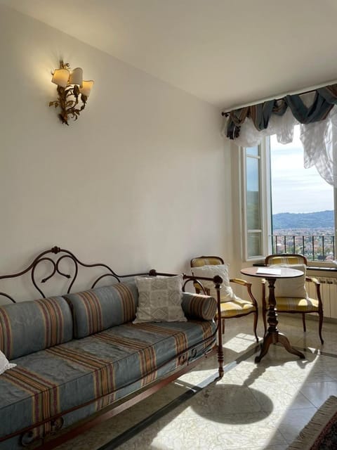 Living room, Bedroom, Sea view