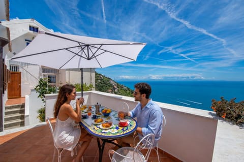 View (from property/room), Balcony/Terrace, Sea view