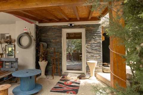Property building, Patio
