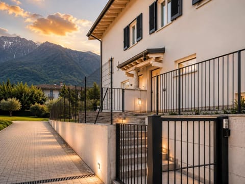Facade/entrance, Sunset