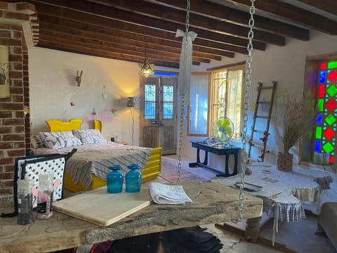 Seating area, Bedroom