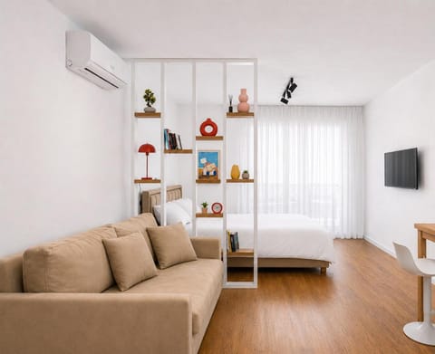 Living room, Bedroom