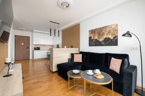 Kitchen or kitchenette, Living room, Seating area