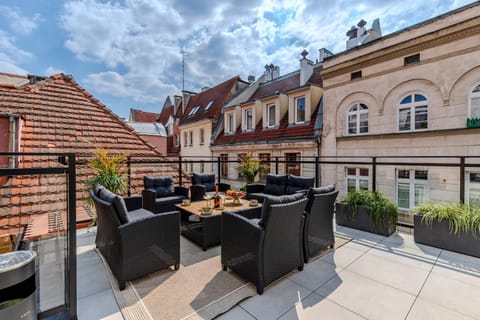 Property building, Day, View (from property/room), Balcony/Terrace, Seating area