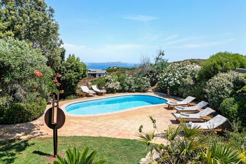 Property building, Living room, Swimming pool