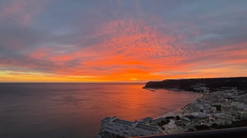 Natural landscape, Sea view, Sunset