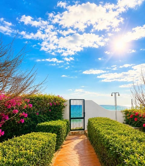 Natural landscape, Garden view, Sea view