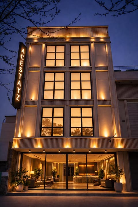Property building, Night