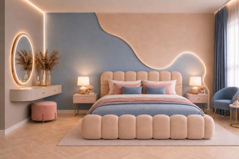 Bed, Photo of the whole room, Bedroom