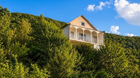Property building, Spring, Day, Natural landscape, Mountain view