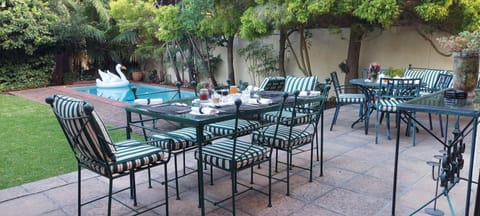 Swimming pool, Breakfast