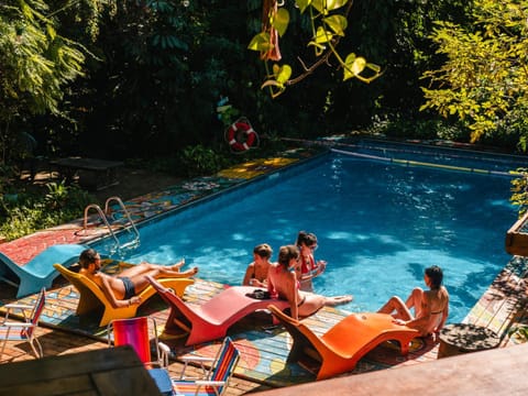 People, Garden view, Swimming pool, Swimming pool, sunbed