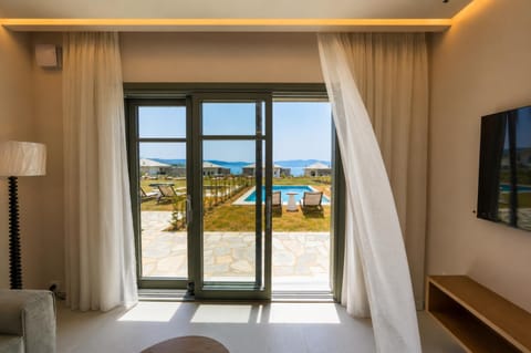 Natural landscape, Pool view, Sea view, Swimming pool