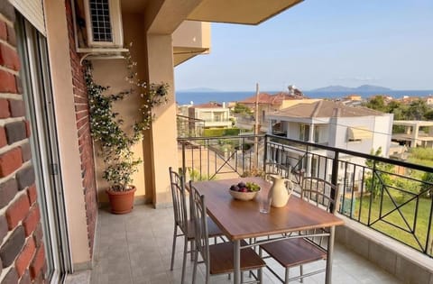 View (from property/room), Balcony/Terrace, Sea view
