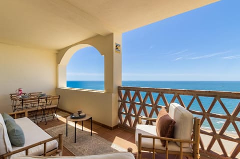 Day, View (from property/room), Balcony/Terrace, Balcony/Terrace, Seating area, Sea view