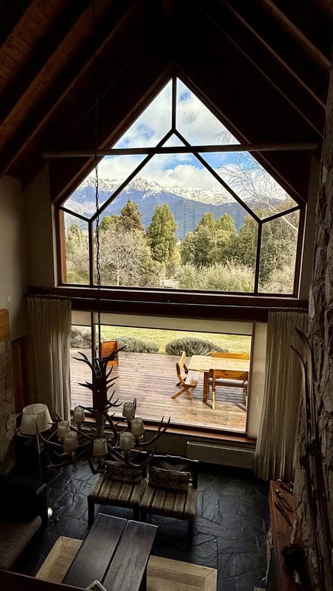 Natural landscape, Living room, Seating area, Mountain view