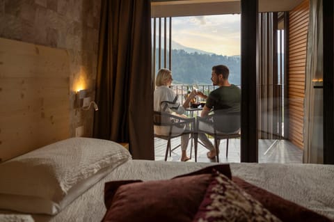Natural landscape, Balcony/Terrace, Photo of the whole room, Bedroom