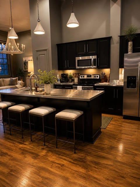 microwave, oven, kitchen