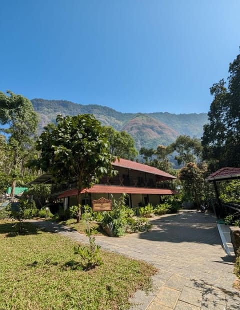 Property building, Spring, Natural landscape, Mountain view
