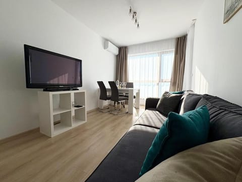 Communal lounge/ TV room, TV and multimedia, Living room, Seating area, Dining area, air conditioner