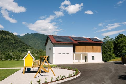 Property building, Day, Natural landscape, Children play ground, Mountain view