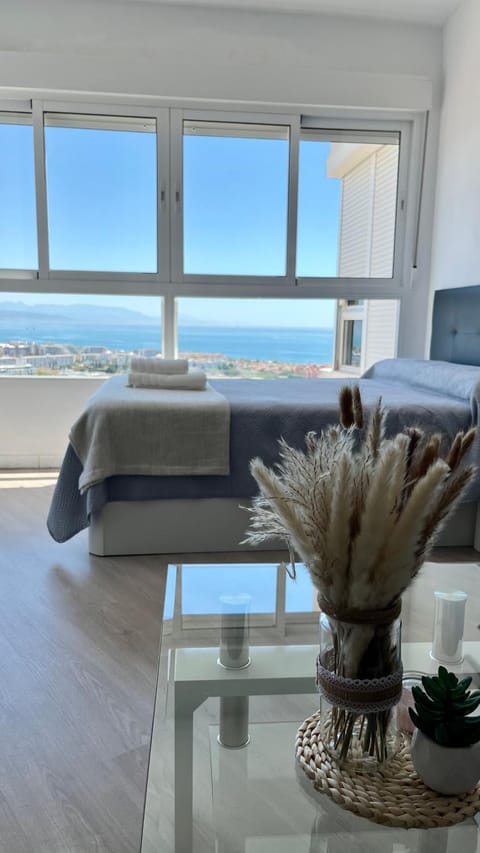 Living room, Seating area, Sea view