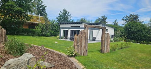Property building, Garden view